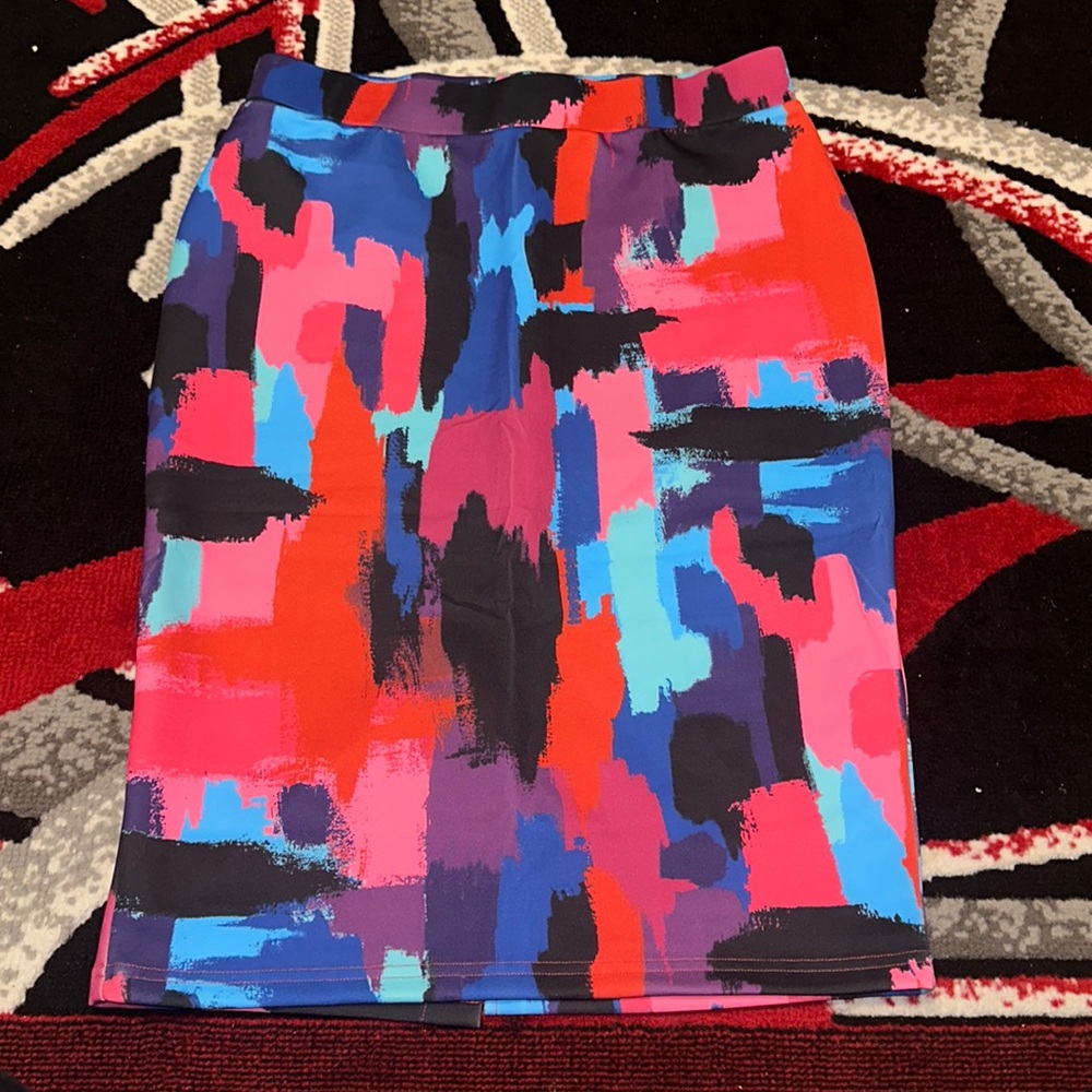 Pencil skirt multiple colors